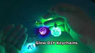 Glow In Dark Keychain Blanks DIY Custom Photo