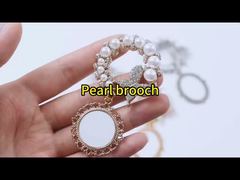 Personalized Memorial Bouquet Brooch