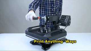 Combo Heat Press T Shirt Printing Machine