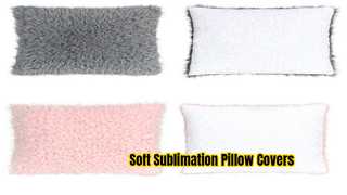 Blank Sherpa Pillow Covers for Sublimation